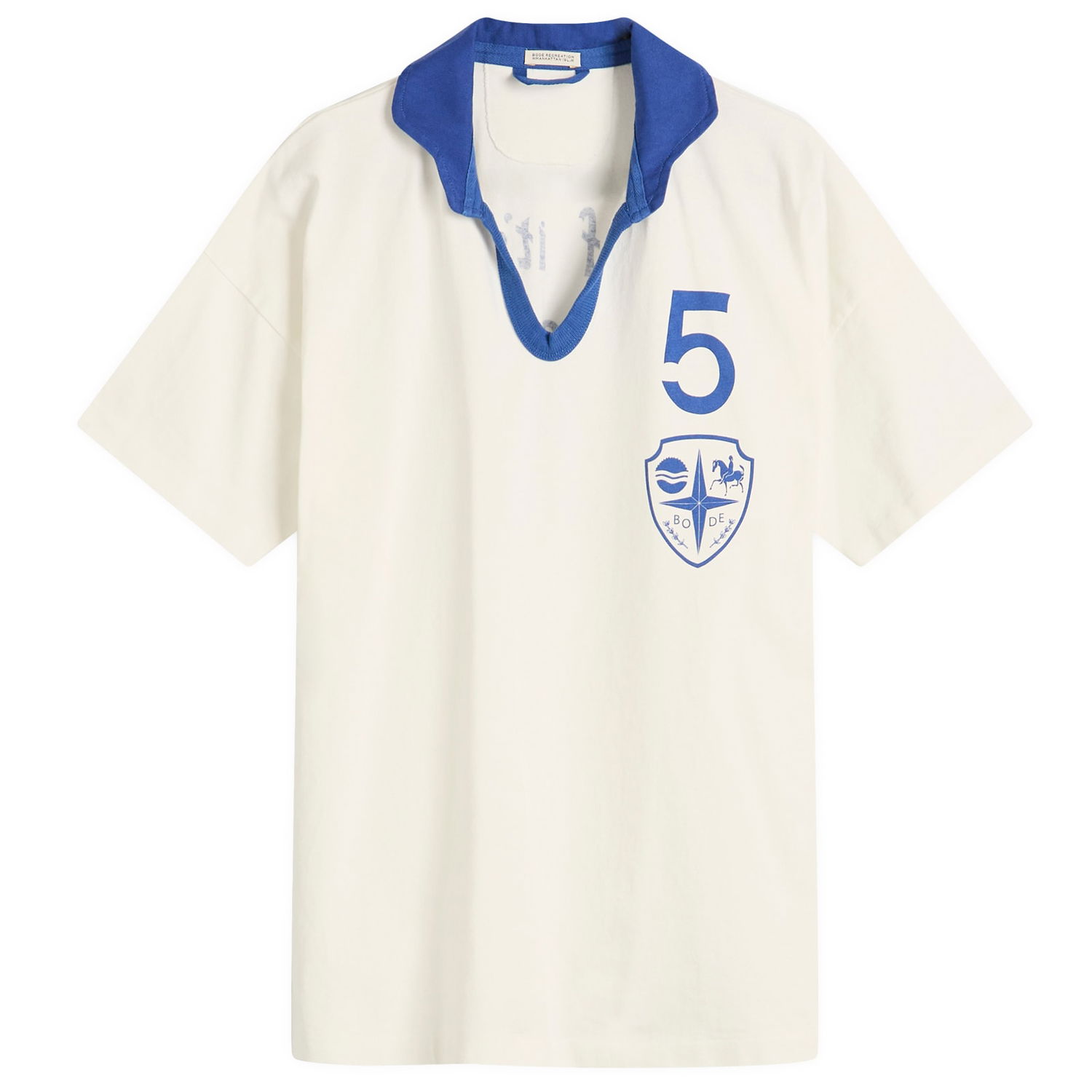 Dres Bode BODE Recreation Polo Biela | MRS25CS006-CRM, 1