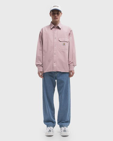 Bunda Carhartt WIP Reno Shirt Jacket Ružová | I031447-2P8.GD, 2