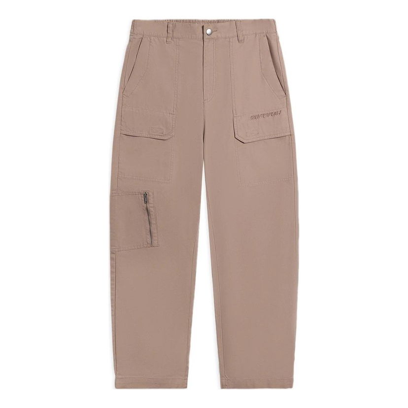 Cargo nohavice Li-Ning Counterflow Logo Straight Pants Béžová | AKXS843-2