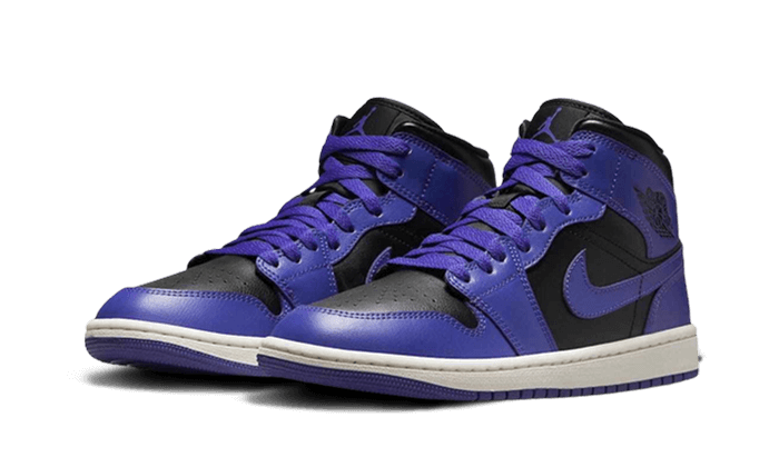 Air Jordan 1 Mid "Purple Black" W