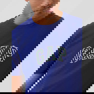 Tričko GAP T-shirt Logo New Arch Tee Bellwether Blue S Modrá | 570044-27, 3