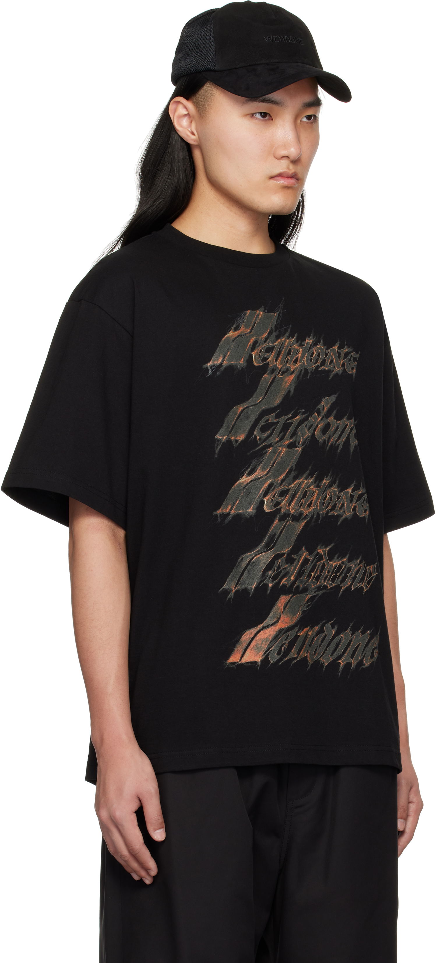 Tričko We11done We11done Spark Logo T-Shirt Čierna | WD-TT0-25-751-U-BK, 1