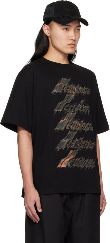 Tričko We11done We11done Spark Logo T-Shirt Čierna | WD-TT0-25-751-U-BK, 1