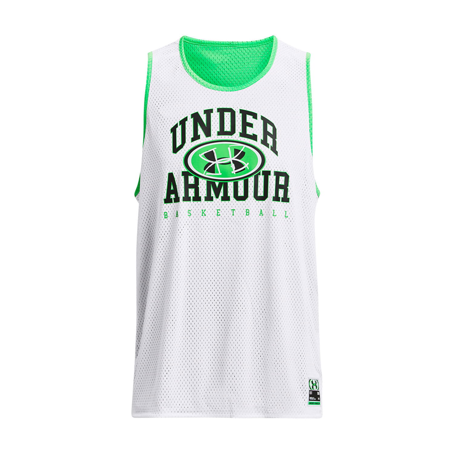 Dres Under Armour Baseline Reversible Jersey White Zelené | 1377310-100, 1