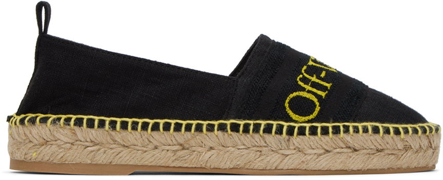 Oblečenie Off-White Black Bookish Espadrilles Čierna | OWIB014S23FAB0011018, 0