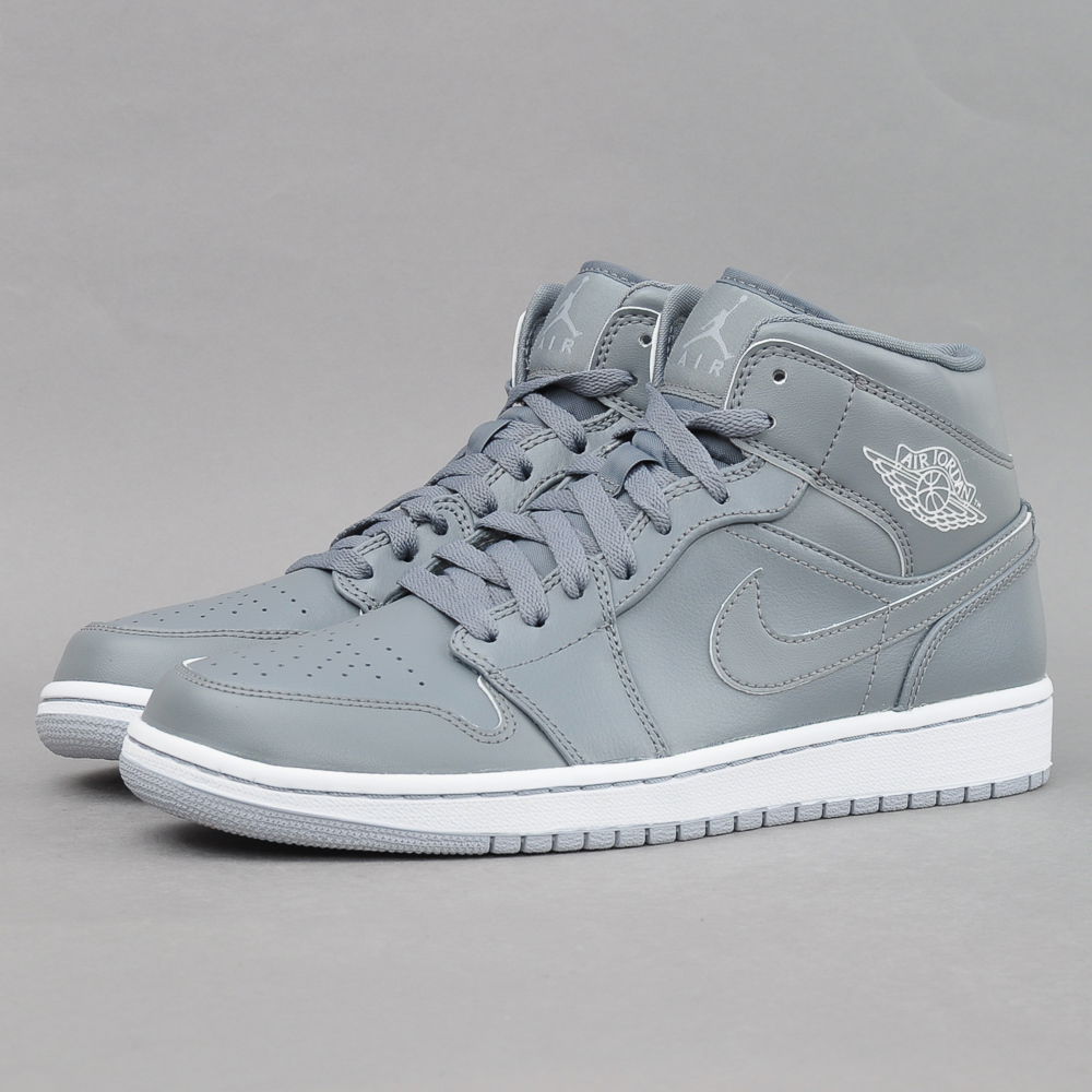 Tenisky a topánky Jordan Air Jordan 1 Mid ''Cool Grey'' Šedá | 554724-031, 1
