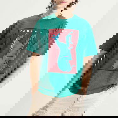 Tričko By Parra Parra Vertical Horse Graphic T-Shirt Zelené | 53505-GRN, 2
