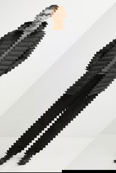 Prešívaná bunda Rains Lohja Hooded Puffer Jacket Čierna | 15900.01, 8