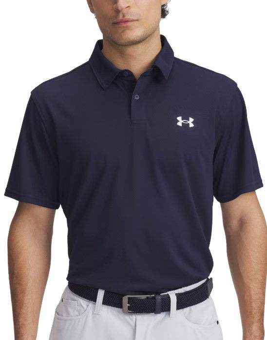 Polo tričko Under Armour UA T2G Pique Polo Shirt Navy | 1390123-410, 0