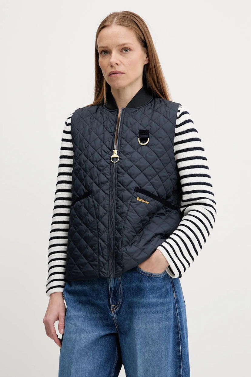 Vesta Barbour Barbour Rosalie Quilted Vest Navy | LGI0200