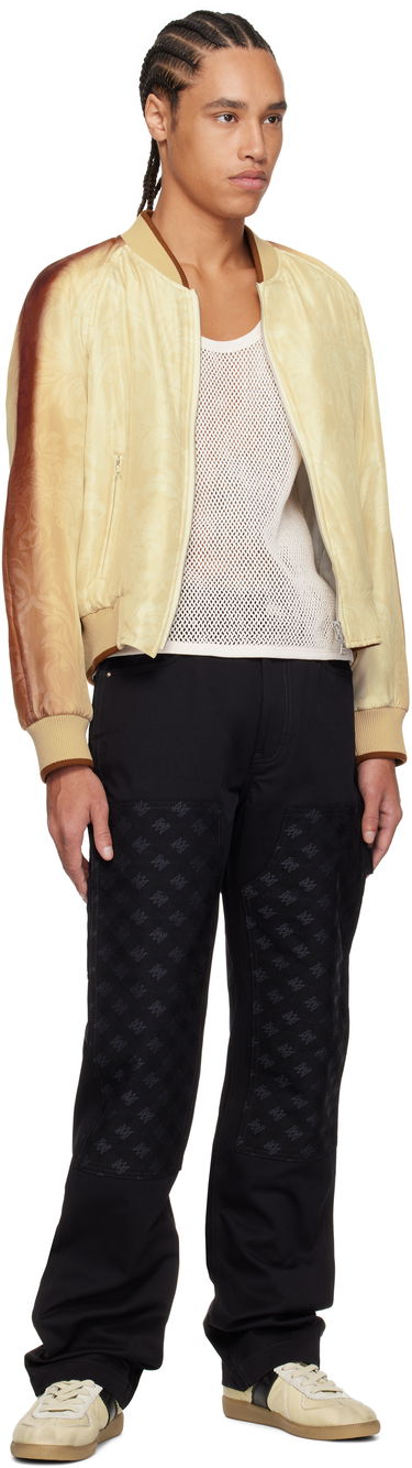 Džínsy AMIRI AMIRI MA Quad Jacquard Carpenter Jeans Čierna | AMPACR1001, 3