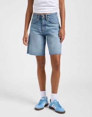Šortky Lee Lee Rider Loose Shorts, Size 32 Modrá | 112363532, 0