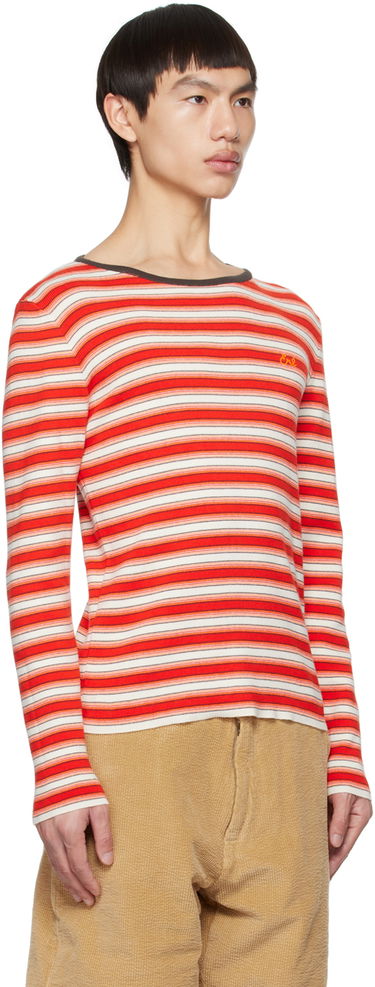 Tričko ERL ERL Striped Embroidered Long Sleeve T-Shirt Rôznofarebný | ERL06N006, 4