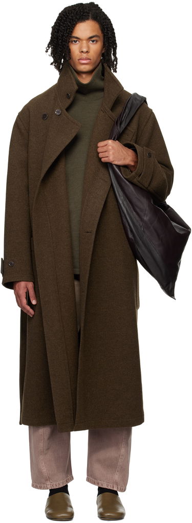 Trenčkot LEMAIRE LEMAIRE Men's Wrap Coat Zelené | CO1090 LF1117, 0