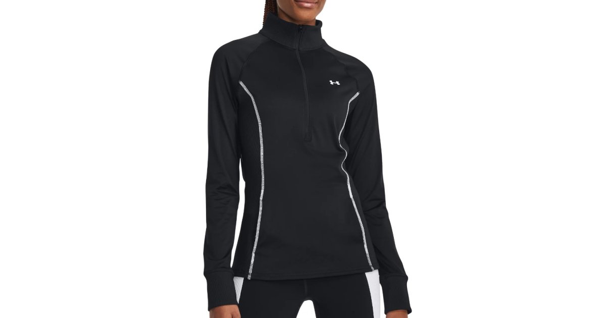 Oblečenie Under Armour Train CW 1/2 Zip Čierna | 1379886-001, 1