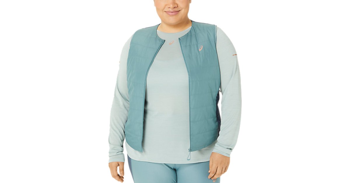 Vesta Asics Nagino Padded Vest Tyrkysová | 2012c848-400, 1