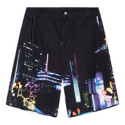City Graphic Shorts