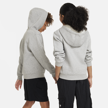 Mikina Nike Nike Sportswear Club Fleece Full-Zip Hoodie Šedá | FD3004-063, 3