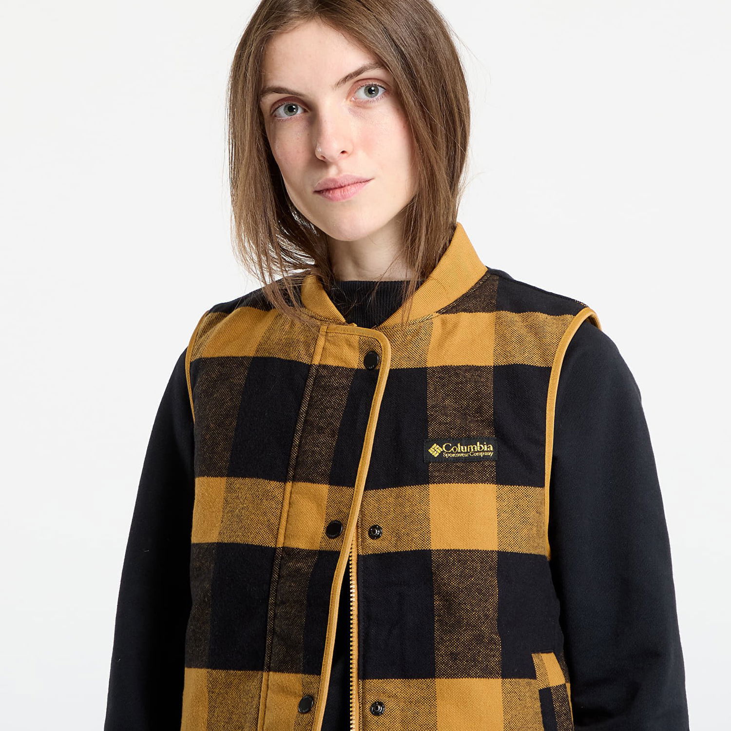 Vesta Columbia Columbia High Cascades Reversible Vest Žltá | 2138391779, 1