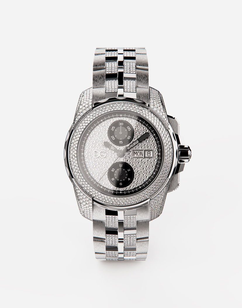 Hodinky Dolce & Gabbana Dolce & Gabbana DS5 Diamond Watch Metalická | WWJS1GXP00187560