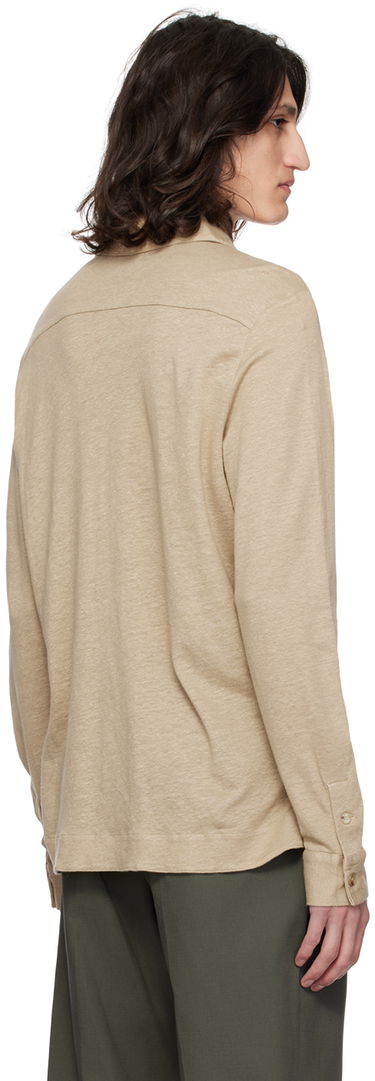 Košeľa Paul Smith Paul Smith Breathable Linen Shirt Béžová | M1R-399Y-M01764-60, 2