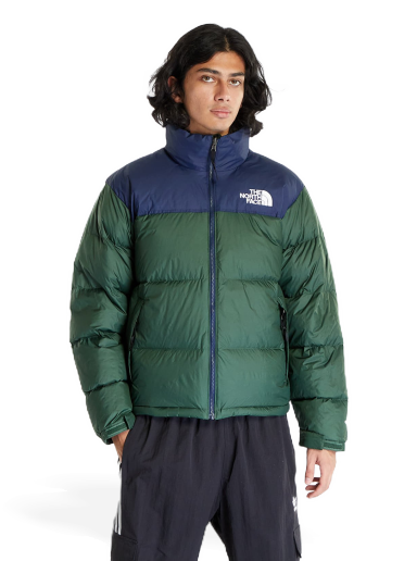 Bunda The North Face 1996 Retro Nuptse Pine Needle/ Summit Navy Zelené | NF0A3C8DOAS1