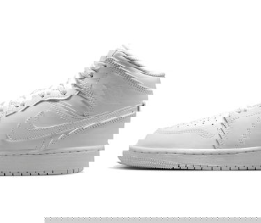 Tenisky a topánky Jordan Air Jordan 1 Mid Triple White GS Biela | 554725-136, 0