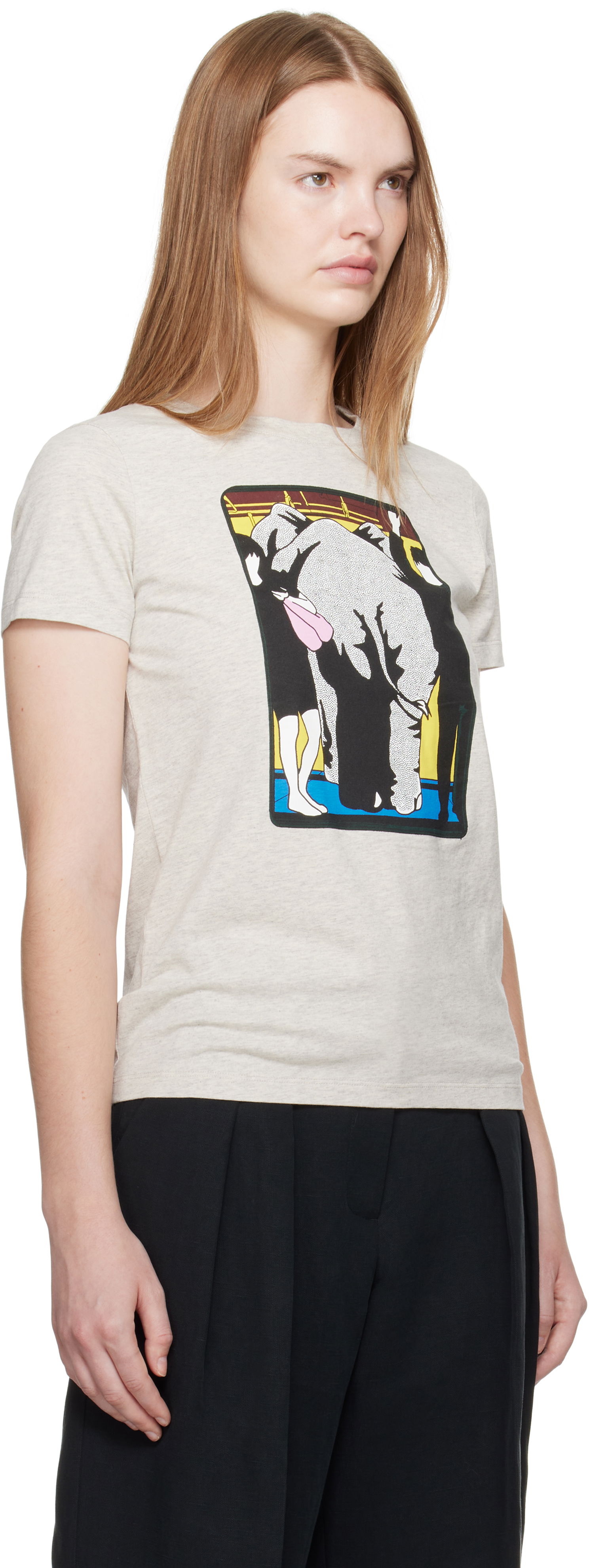 Tričko KENZO Kenzo Paris 'Kenzo City' Classic T-Shirt Šedá | FF62TS2534SO, 1