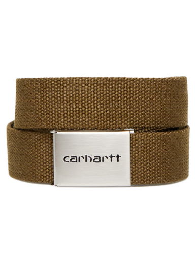 Opasok Carhartt WIP Clip Belt Chrome Green Zelené | I019176.1NPXX