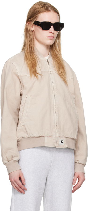 Bomber bunda Carhartt WIP OG Santa Fe Bomber Béžová | I033154_1YC_4J, 4