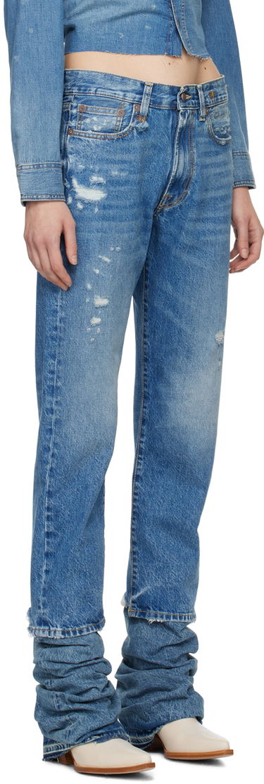 Džínsy R13 R13 Boyfriend Stacked Jeans Modrá | R13W5083-969, 1