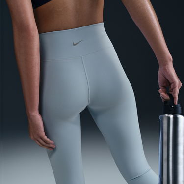 Fľaše Nike One Fitted High-Waisted Leggings Metalická | HV6956-440, 2