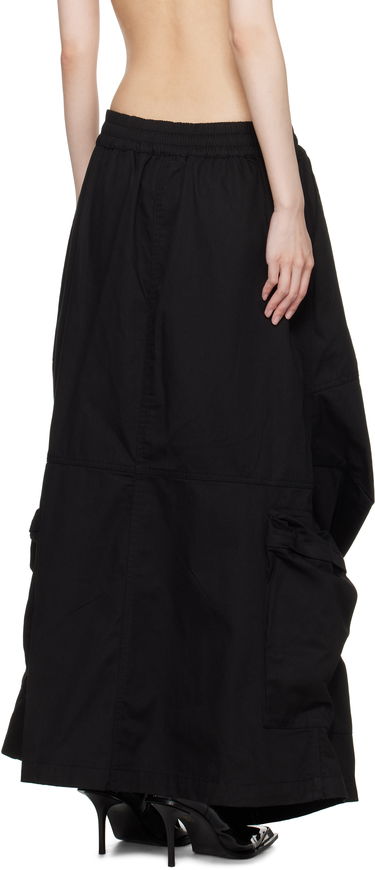 Sukňa Diesel Maxi Skirt With Pockets Čierna | A15321 0AJEB, 2