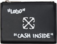 Off-White Jitney Bifold Quote Wallet
