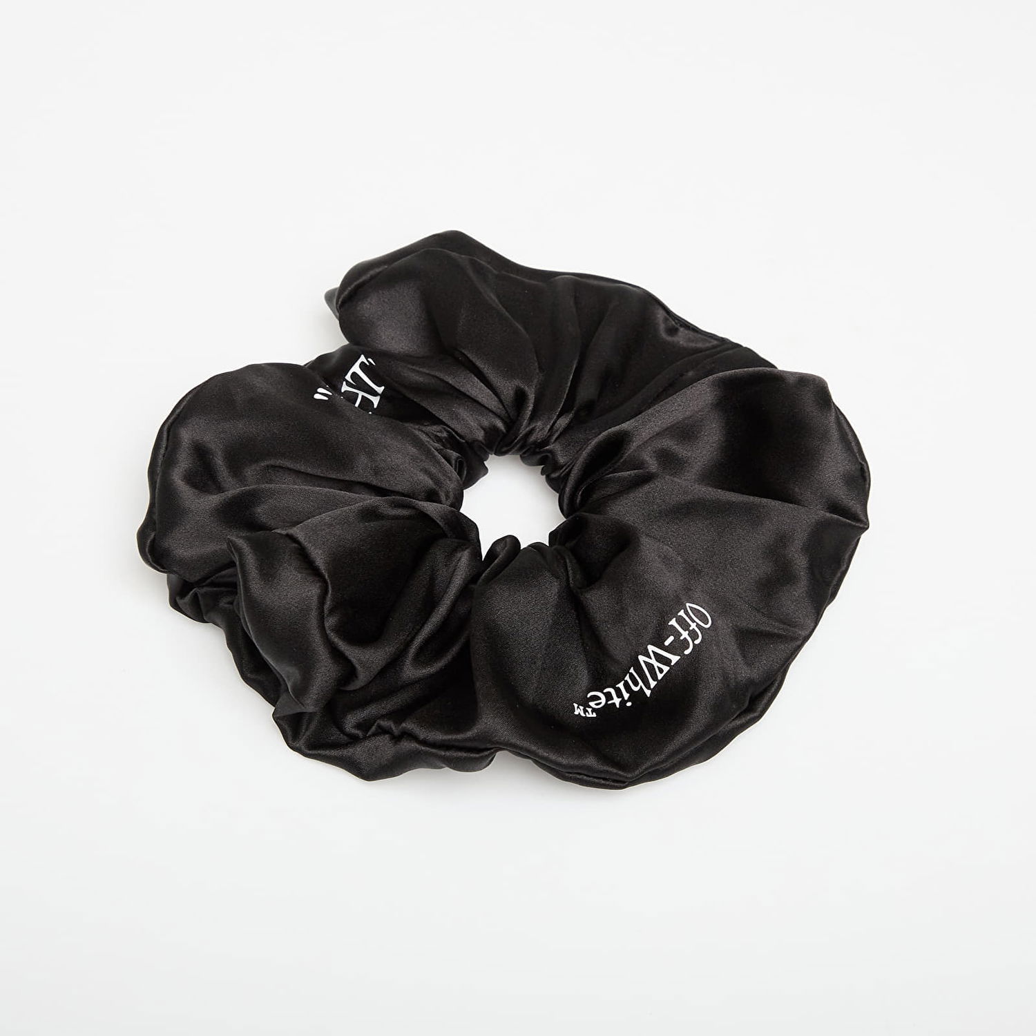 Doplnky Off-White Keep Tight Satin Scrunchie Universal Čierna | OWMH002F25FAB0021001, 0
