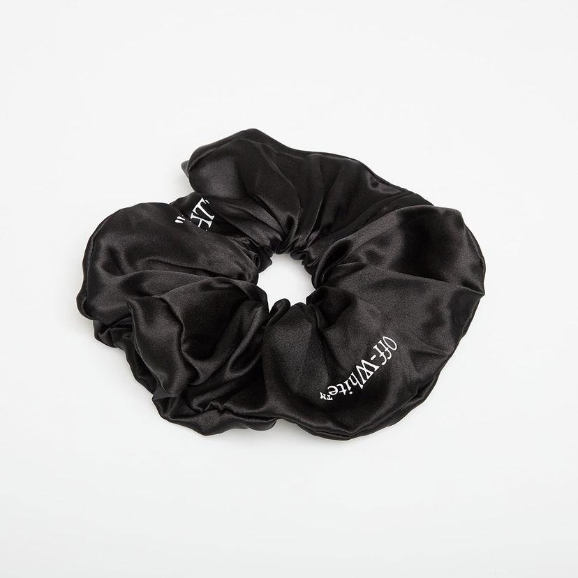 Doplnky Off-White Keep Tight Satin Scrunchie Universal Čierna | OWMH002F25FAB0021001