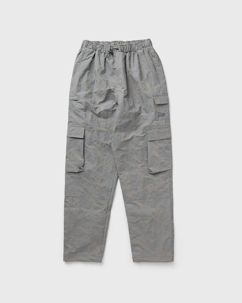 Cargo nohavice Patta Digi Camo Reflective Cargo Pants Šedá | POC-AW24-4550-386-0002-019