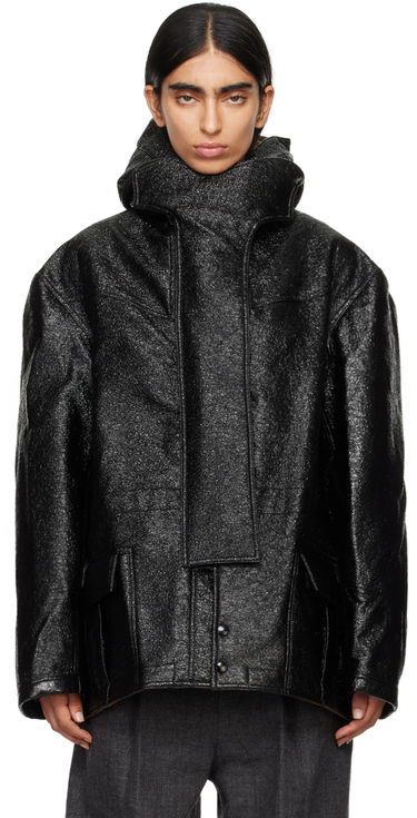 Parka R13 R13 Oversized Hooded Jacket Čierna | R13WR306-R400A, 0