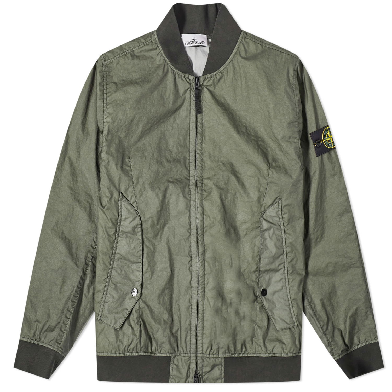 Bomber bunda Stone Island Membrana 3L TC Bomber Jacket Zelené | 801541223-V0059, 0