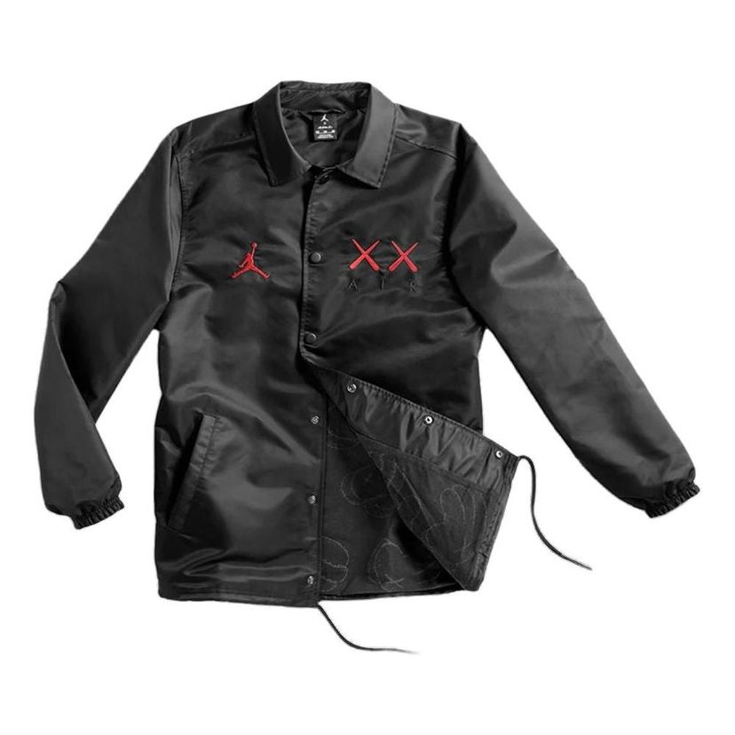 Vetrovka Jordan Kaws Coaches Jacket Čierna | 884484-010