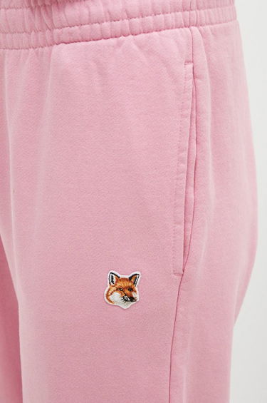 Tepláky MAISON KITSUNÉ Fox Head Patch Sweatpants Ružová | MW01109KM0001, 3