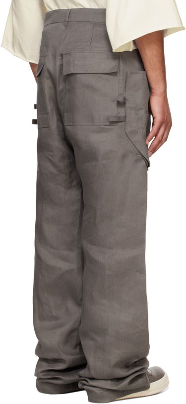 Cargo nohavice Rick Owens Rick Owens Hollywood Stefan Cargo Pants Šedá | RU01E5346 TWL, 2