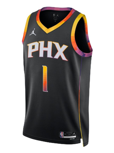 Dres Jordan Dri-FTI NBA Phoenix Suns Statement Edition 2022 Swingman Jersey Čierna | DO9540-012