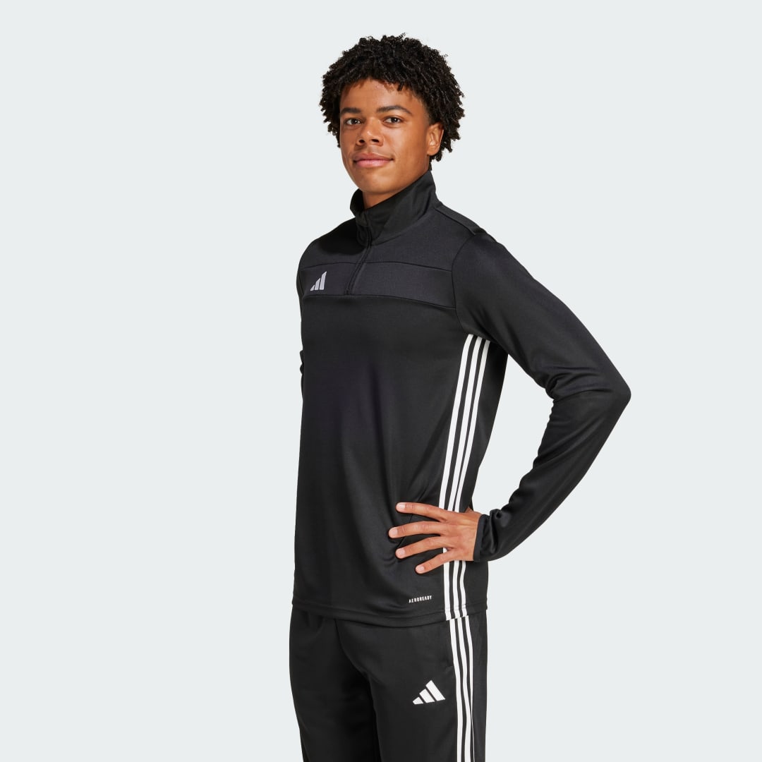 Mikina adidas Performance Training Quarter-Zip Top Čierna | JD0433, 0