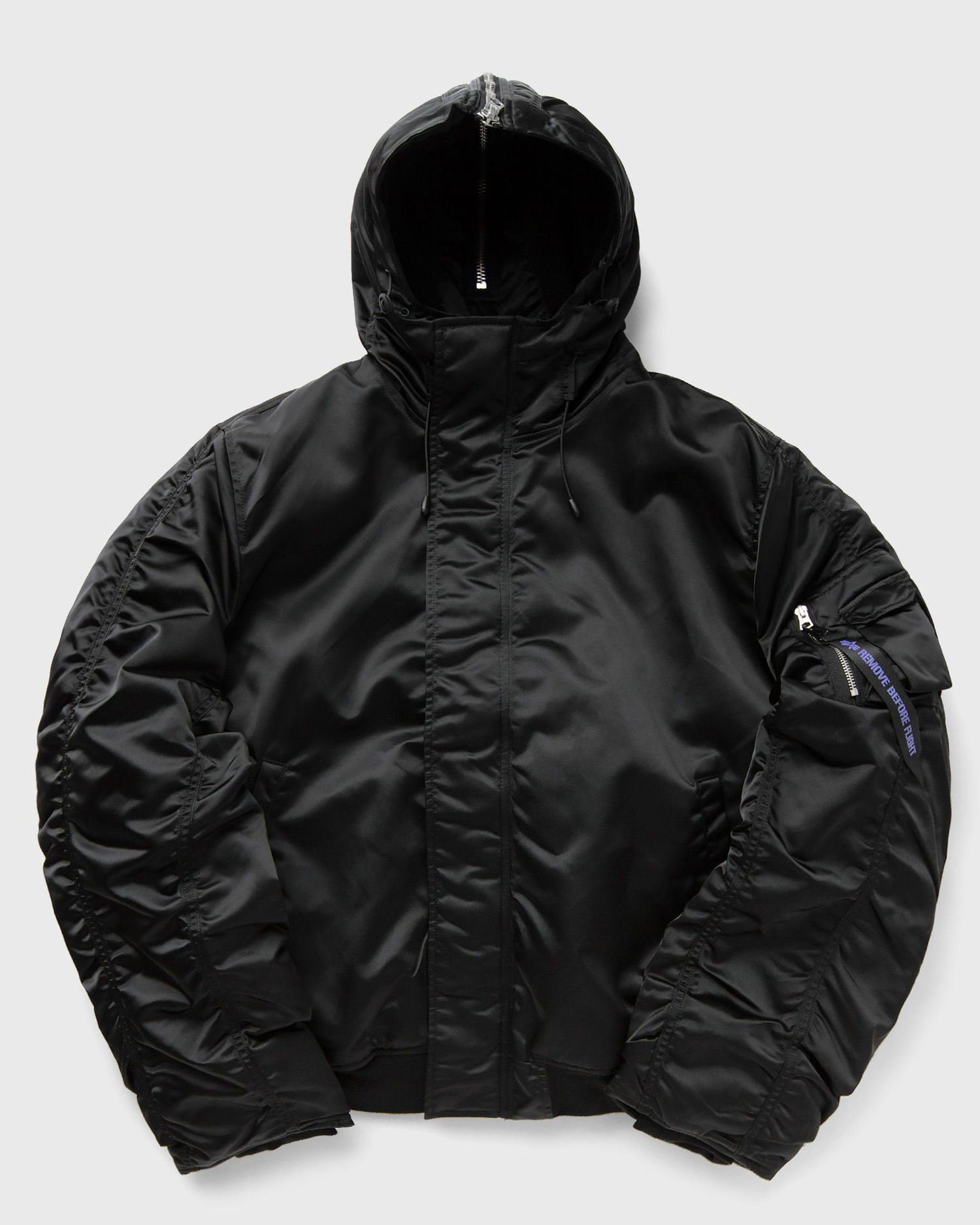 Bomber bunda Alpha Industries N-2B PRIMALOFT Hooded Bomber Jacket Čierna | 758101-03, 0