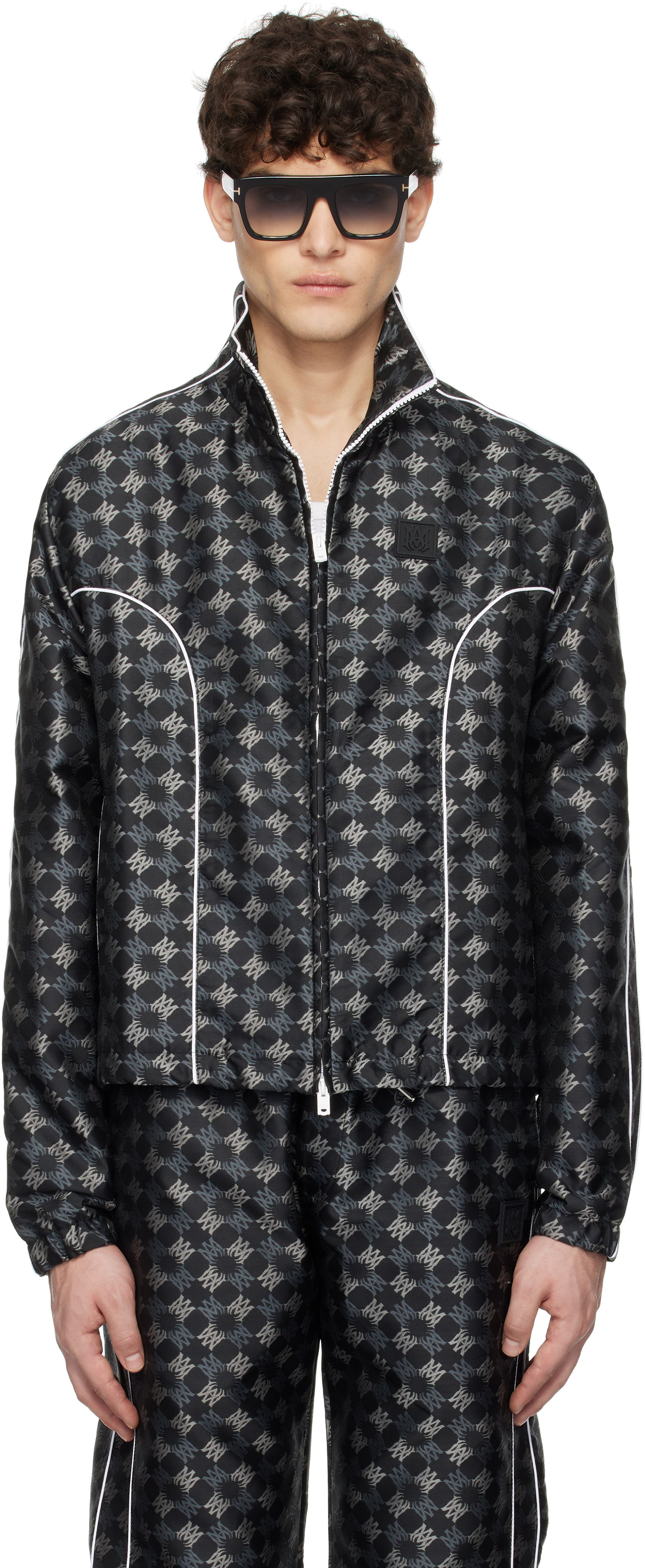 Súprava AMIRI AMIRI MA Quad Track Jacket Čierna | AMOUTJ1006, 0
