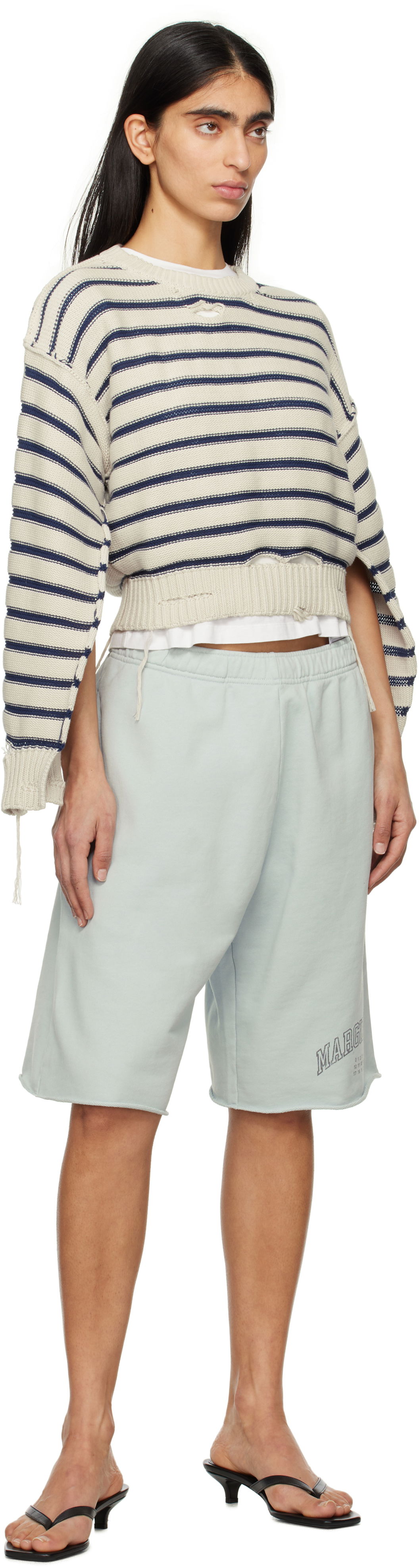 MM6 Maison Margiela Varsity Sweatshorts
