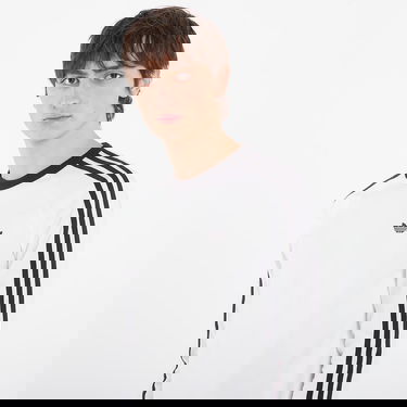 Tričko adidas Originals 3-Stripes Long Sleeve T-Shirt XXL Biela | KE3545, 1