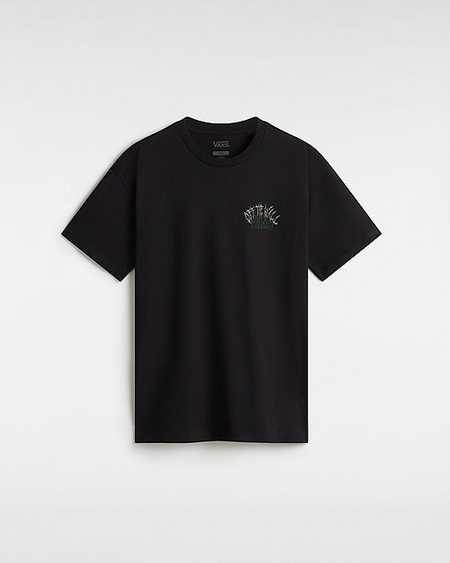 Tričko Vans Vans Metal University T-Shirt, Size L Čierna | VN000MCNBLK, 0