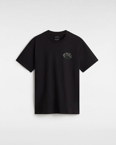 Tričko Vans Vans Metal University T-Shirt, Size L Čierna | VN000MCNBLK, 0